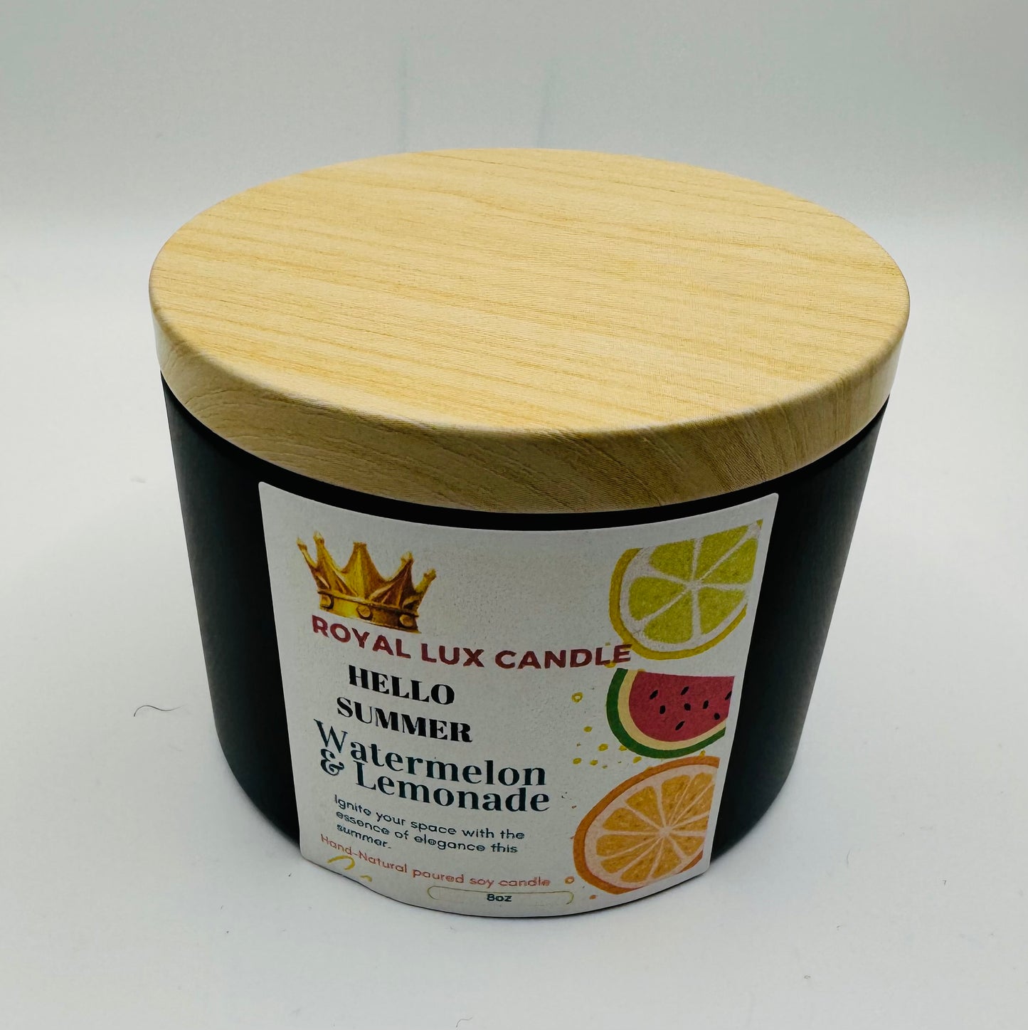 Watermelon Lemonade 8 oz Candle