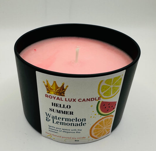 Watermelon Lemonade 8 oz Candle