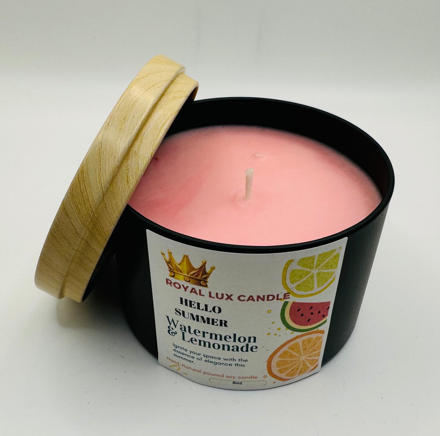 Watermelon Lemonade 8 oz Candle